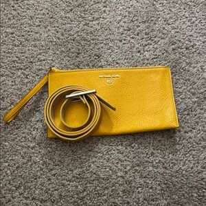 Michael Kors Yellow clutch